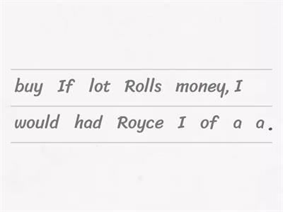 Second Conditional VS Third Conditional