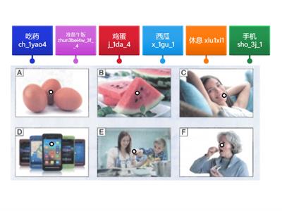 HSK 2 Standard Course 10 Words Label