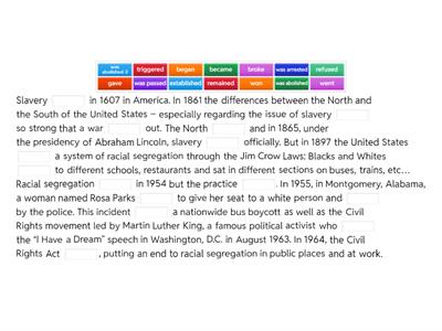 US History - recap