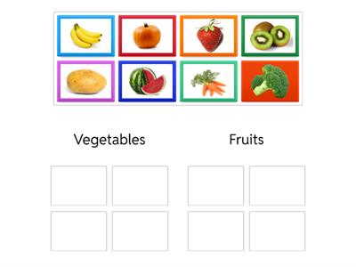 Sorting Fruits and Vegetables