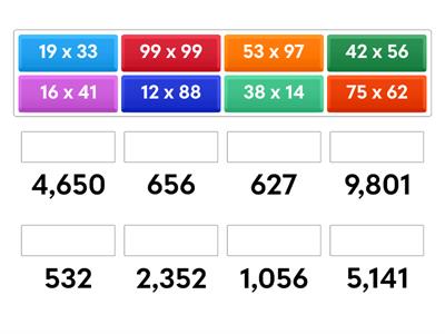 2 by 2 Digit Multiplication