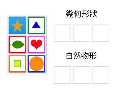 [視覺藝術] 形狀分類