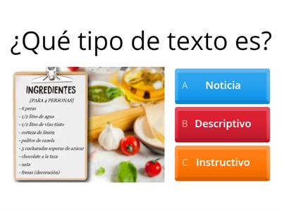 Tipos de textos