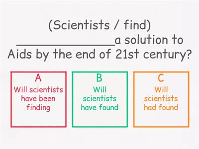 Future Perfect and Future Perfect Continuous 