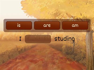 am, is, are/am not, isn't, aren't