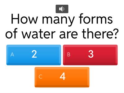 EVS - 3 forms of water for KG