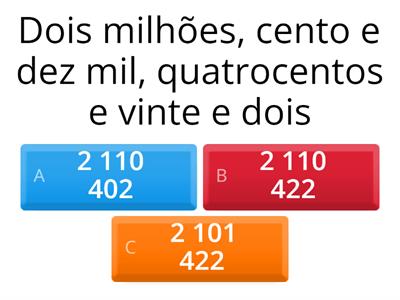 MATEMÁTICA - 4ª CLASSE