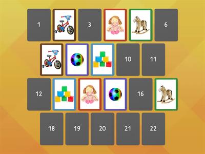 toys memory game