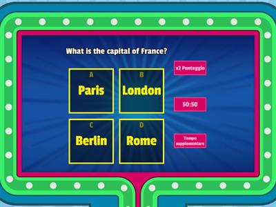 General Knowledge Quiz for Fifth Grade