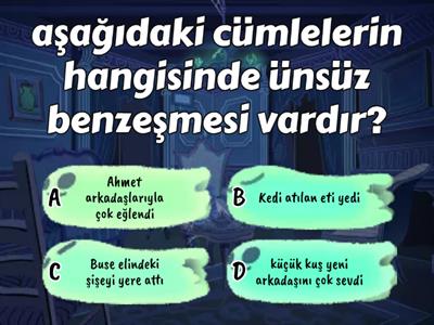 5.sınıf ünsüz sertleşmesi