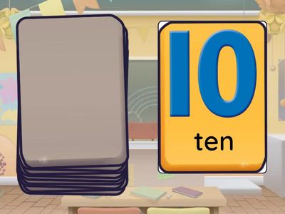 Kid's Box 1 Unit 1 Numbers 1-10