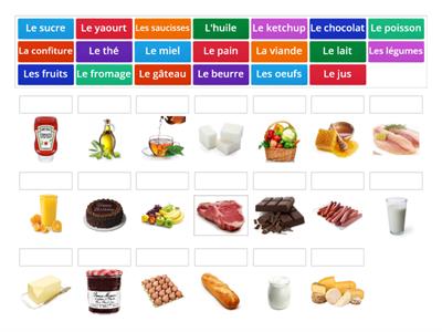 Les aliments