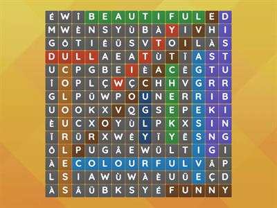 Adjectives
