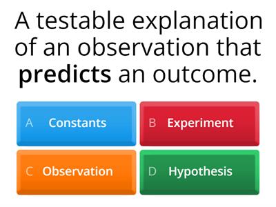  10 Scientific Method Questions