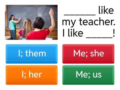 B1U3 Object pronouns 受格代名詞