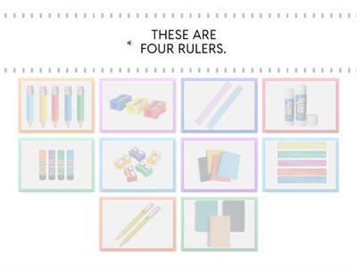 1° GRADE - THESE ARE