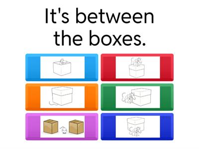 H2 U5 - in/on/under/between/behind/in front of