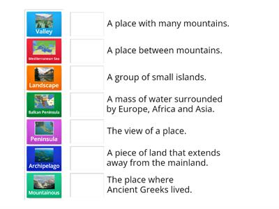 U5 - Geographic Vocabulary of Ancient Greece