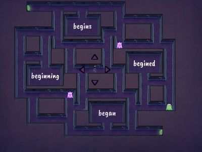 Past Simple MAZE CHASE