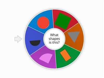 Wheel of Basic Shapes