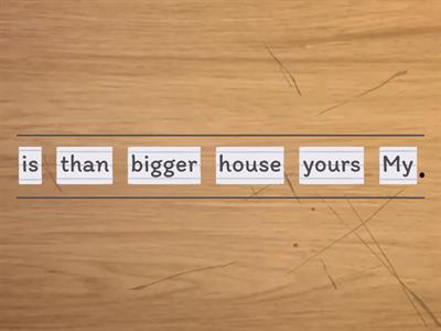 Scrambled Sentence Puzzle