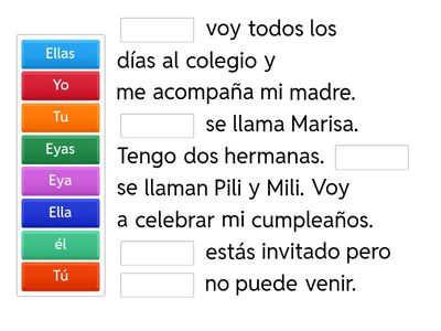 Copia de Pronombres personales