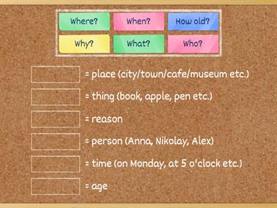 Roadmap. A2. Quuestion words.