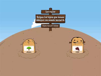 Sonido inicial vocal "A"