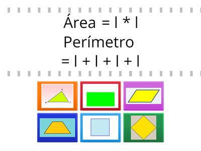 Formulas de Áreas y Perímetros 