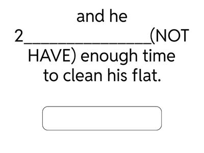 Present Simple/Continuous, Household Chores