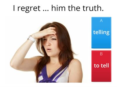 Verb patterns -ing/infinitive