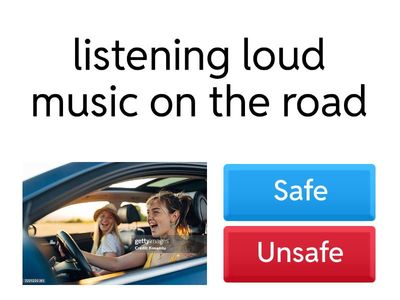 Classify Safe Or Unsafe 