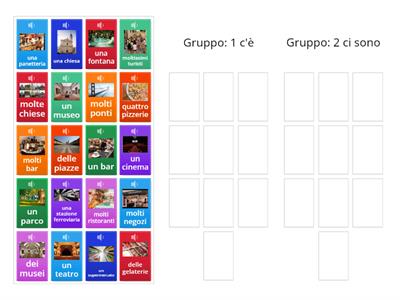 A0 A1+ - c'è / ci sono - In città