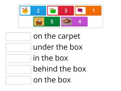 preposition of place 