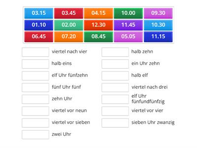 die Zeit Practice