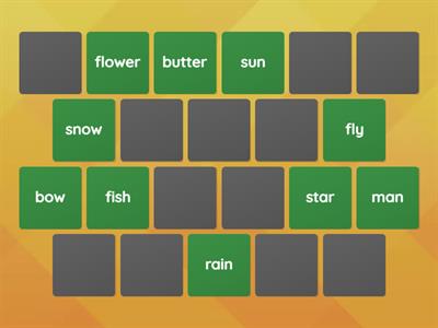 Compound Word Memory Match