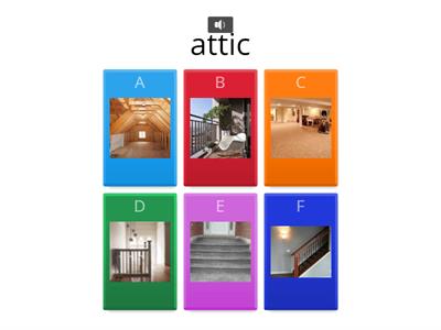 Houses and buildings vocabulary