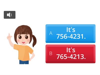 What’s your telephone number?