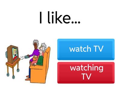 I like....I don't like