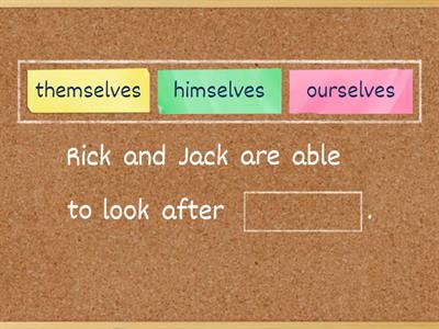 Reflexive Pronouns