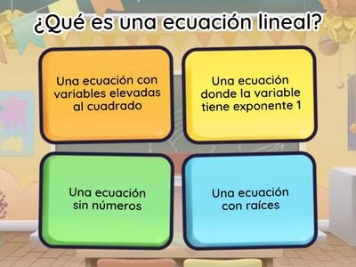 Ecuaciones Lineales 