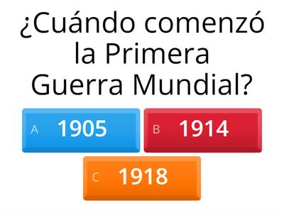 Primera Guerra Mundial