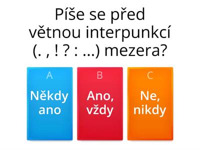 Typo a části počítače kvíz