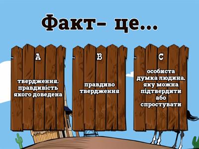 факти, судження та авторське право