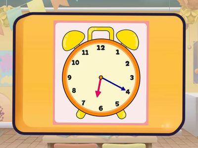 Telling the time 1 (all) Flashcards