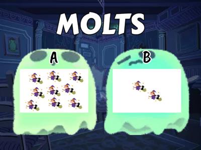 MOLTS O POCS INFANTIL 3 ANYS AMB RULETA (HALLOWEEN)