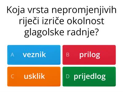 Nepromjenjive riječi