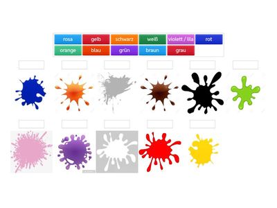 Spektrum Deutsch A1. K, 8 # Farben