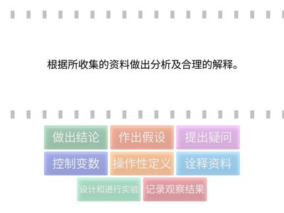 科学：设计实验 - 步骤与意思