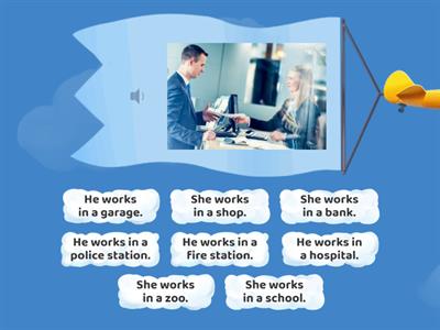 Where does she/he work?